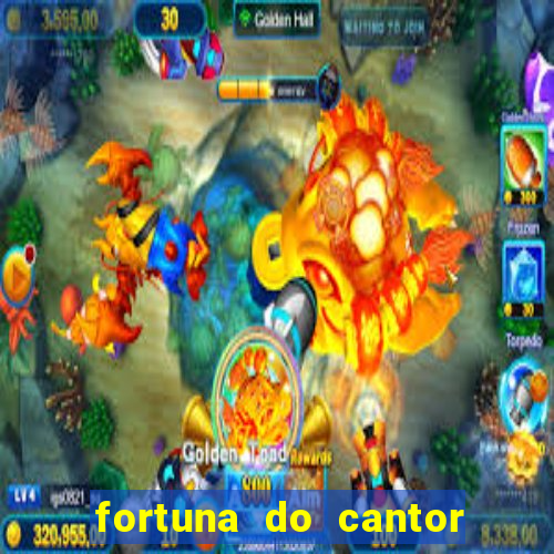 fortuna do cantor sorocaba 2023